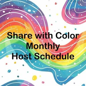 🌈APRIL Host Schedule
